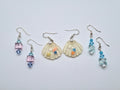 Set of Three Earrings Ocean Collection