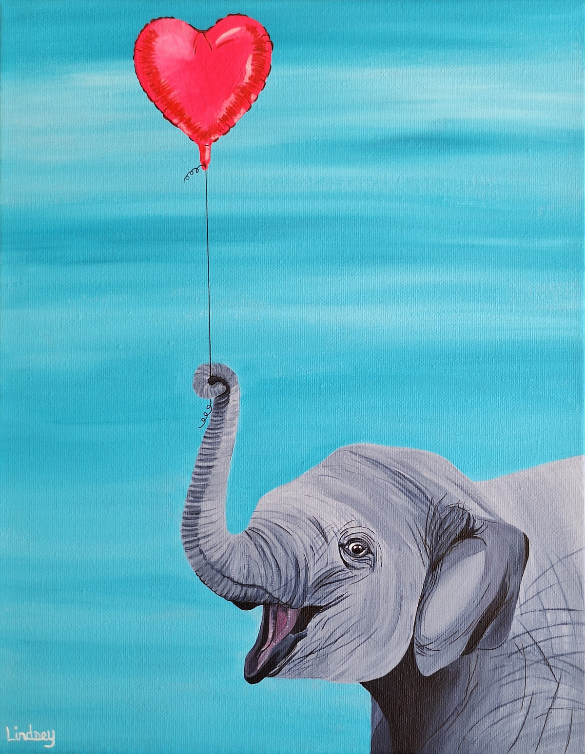 ON HOLD for Dee: The Joyful Elephant