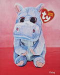 Fan Art of a Stuffed Hippo