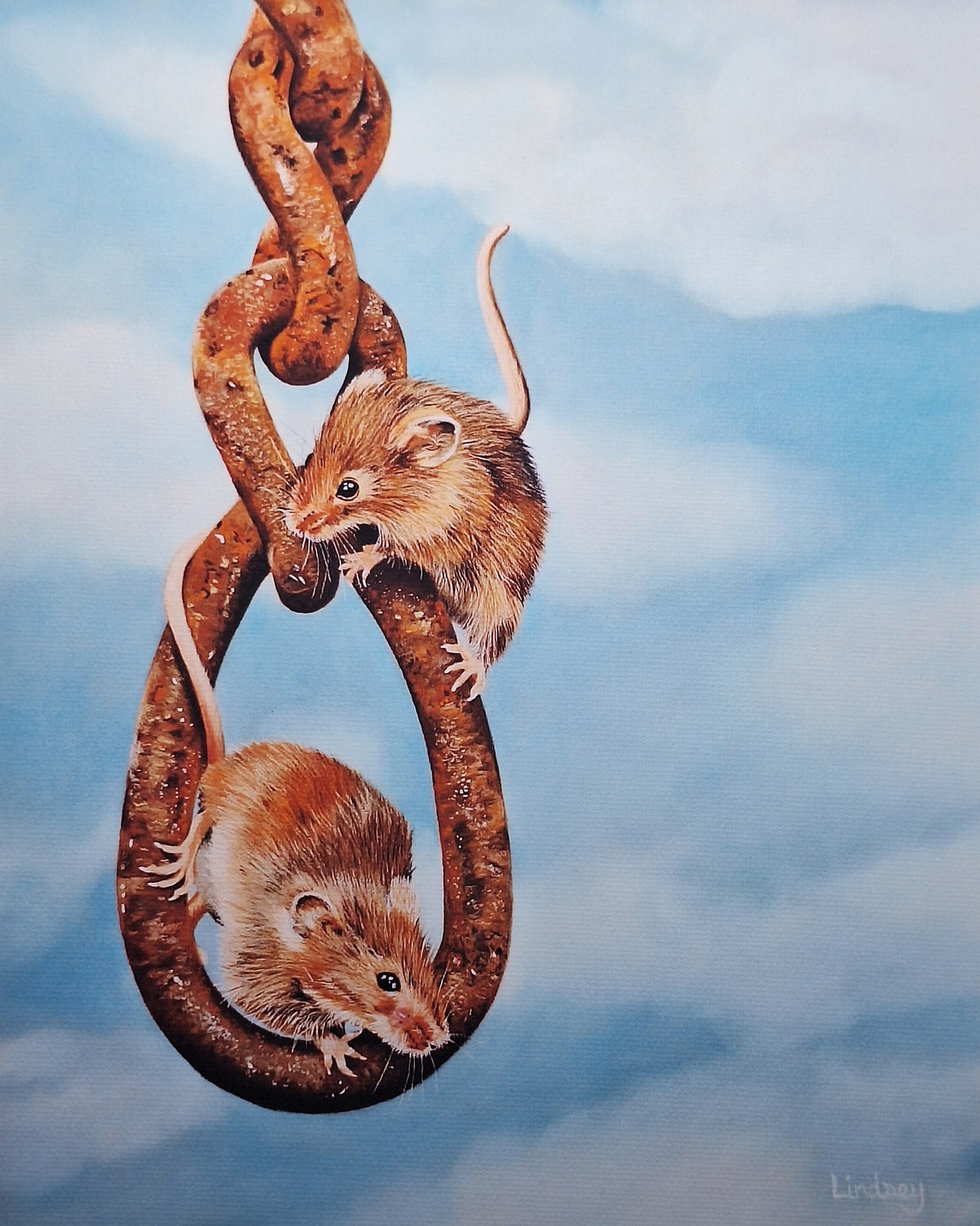 Mice on Rusted Loop